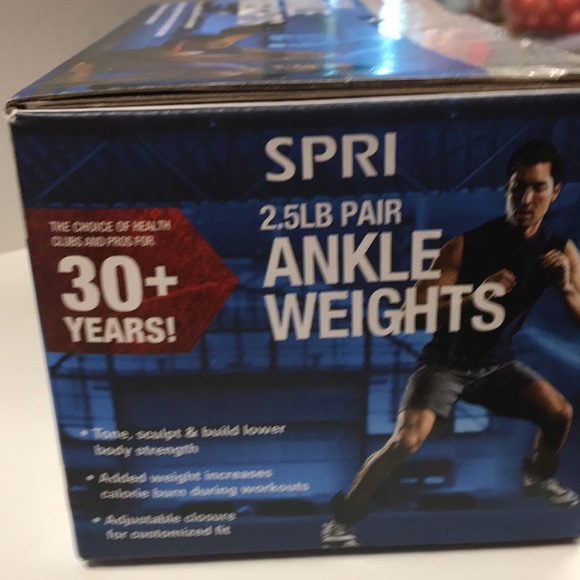 2.5lb Pair of Ankle Weights New in box - Picture 4 of 4